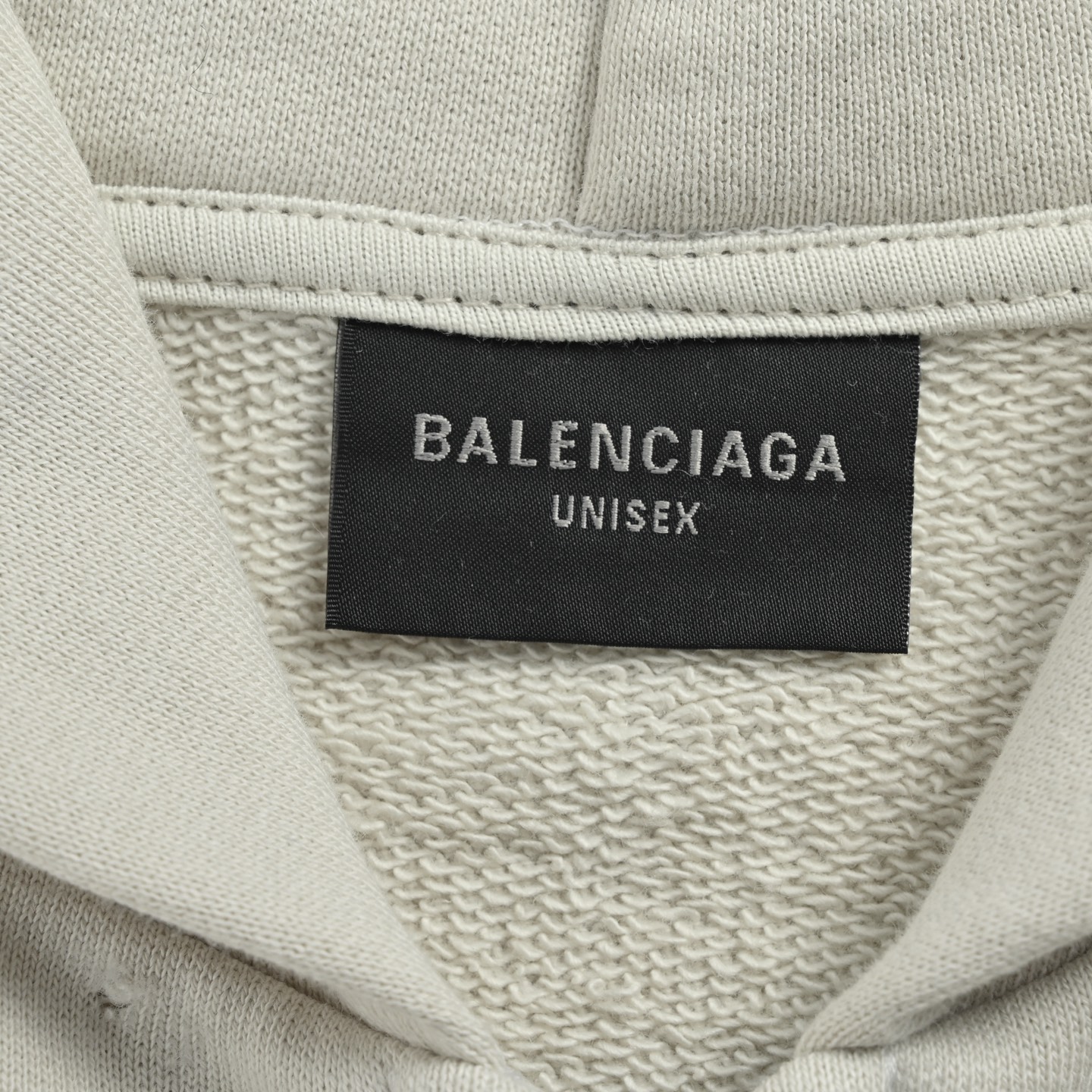 Balenciaga/巴黎世家 前后蓝色字母刺绣拉链外套