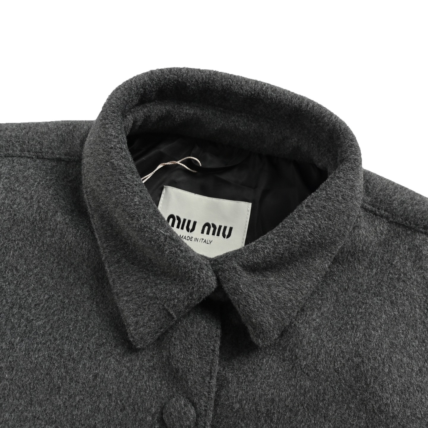 Miu Miu/缪缪 25Fw 羊绒羽绒衬衫夹克