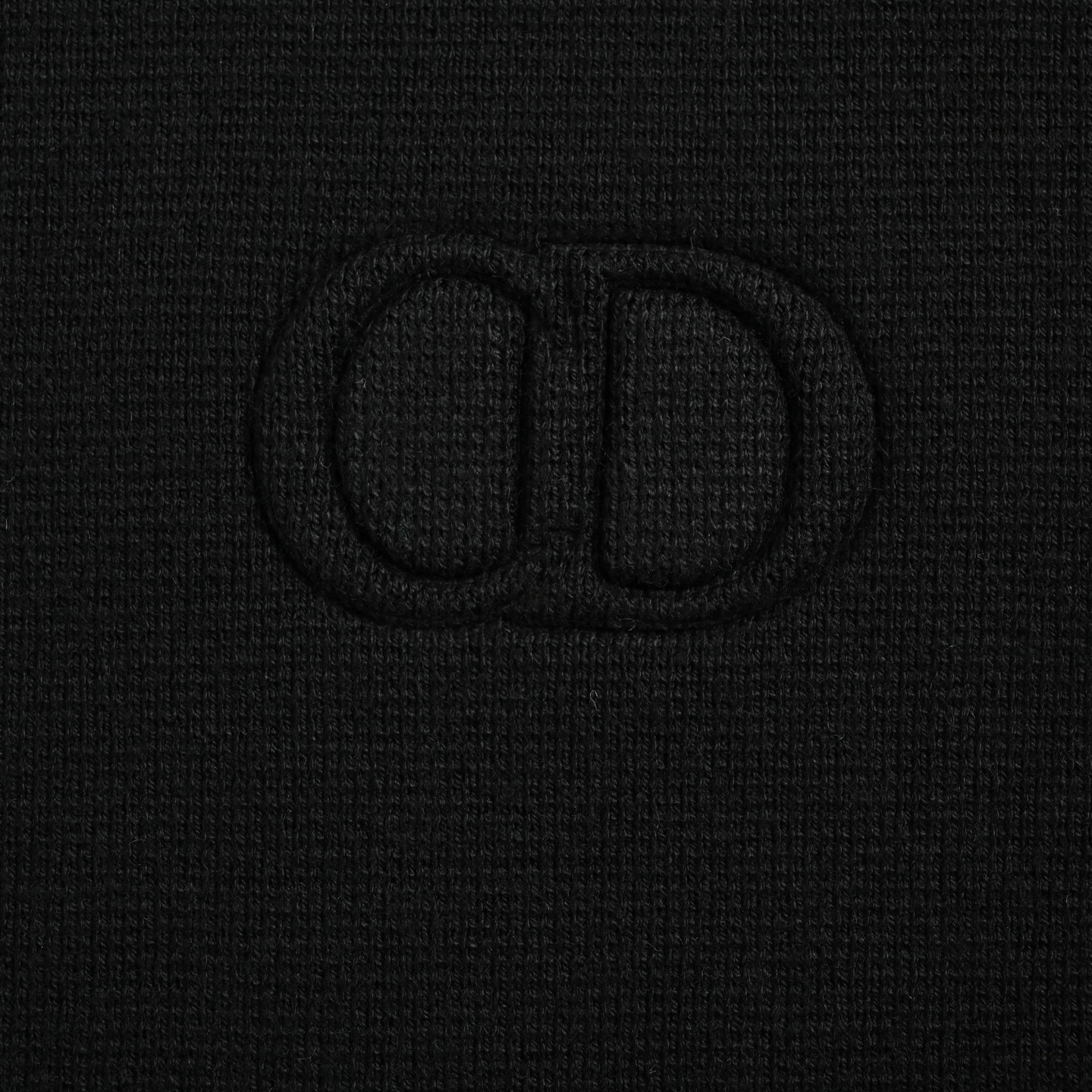 Dior/迪奥 CD logo刺绣浮雕拉链毛衣外套