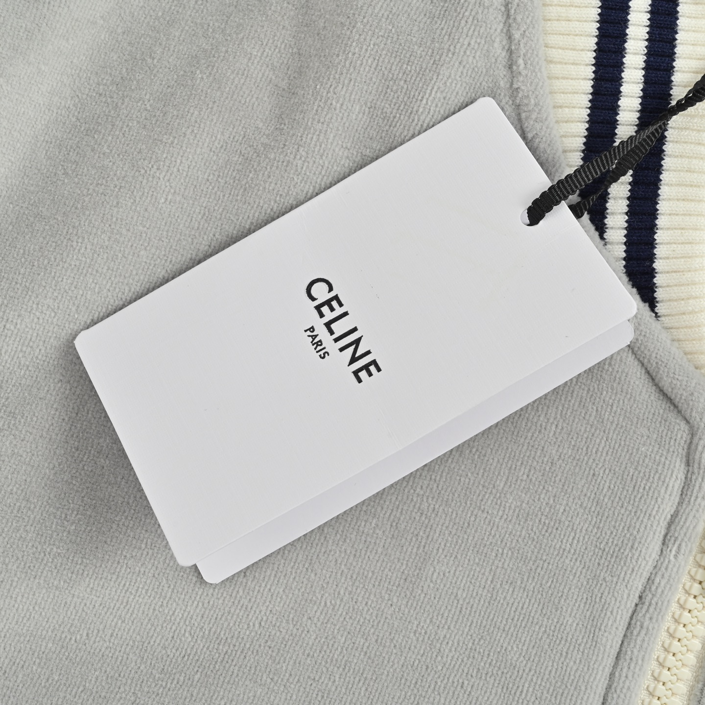 Celine/赛琳 凯旋门刺绣条纹套装外套
