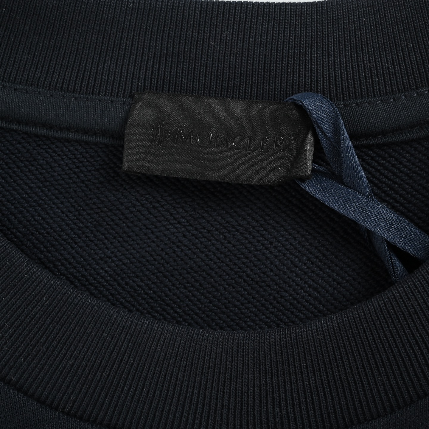 Moncler/蒙口 幻影褪色标识圆领卫衣