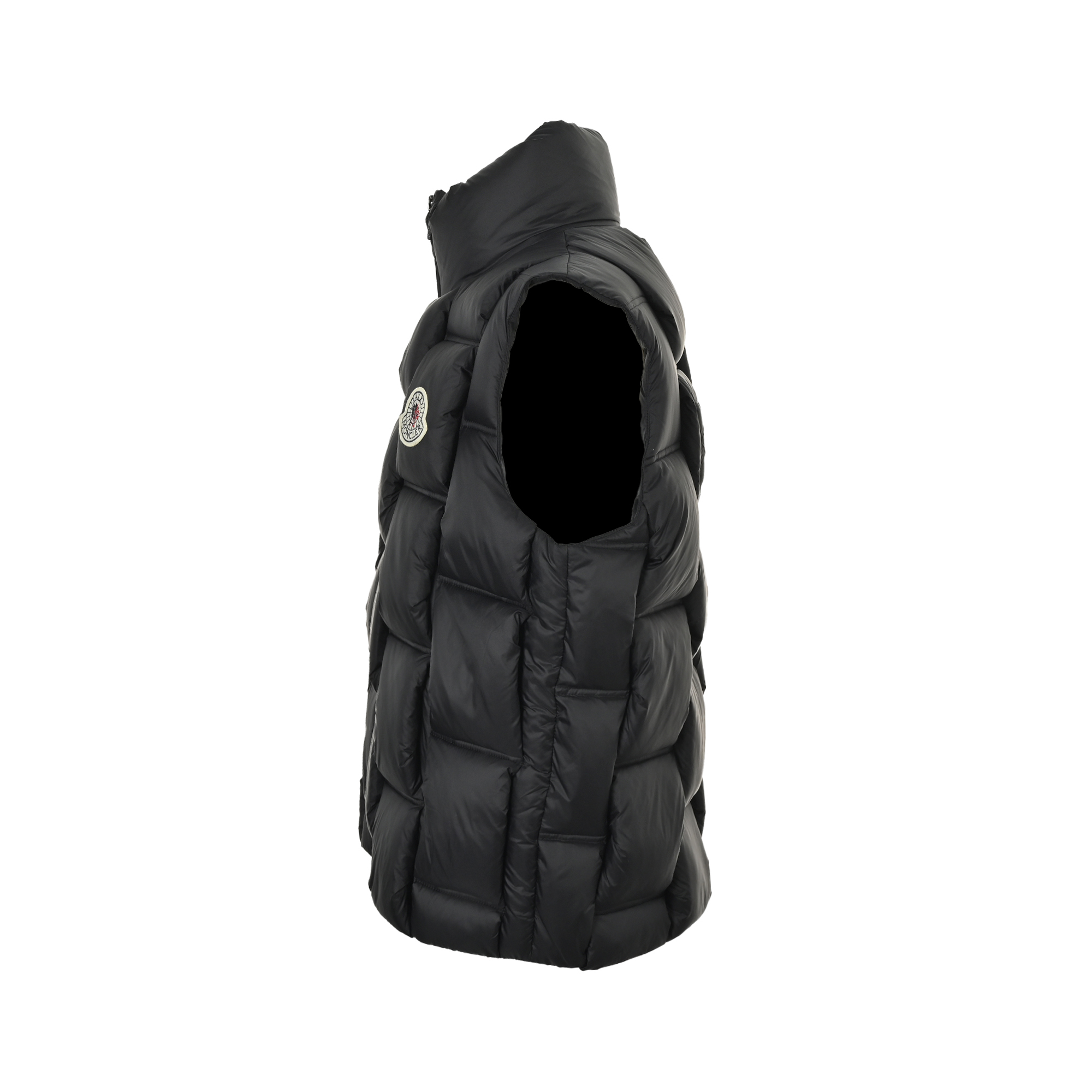 Moncler/蒙口 25Fw 编织马甲 Moncler x Christopher Raxxy 明星同款 男女款3D绗缝拉链羽服