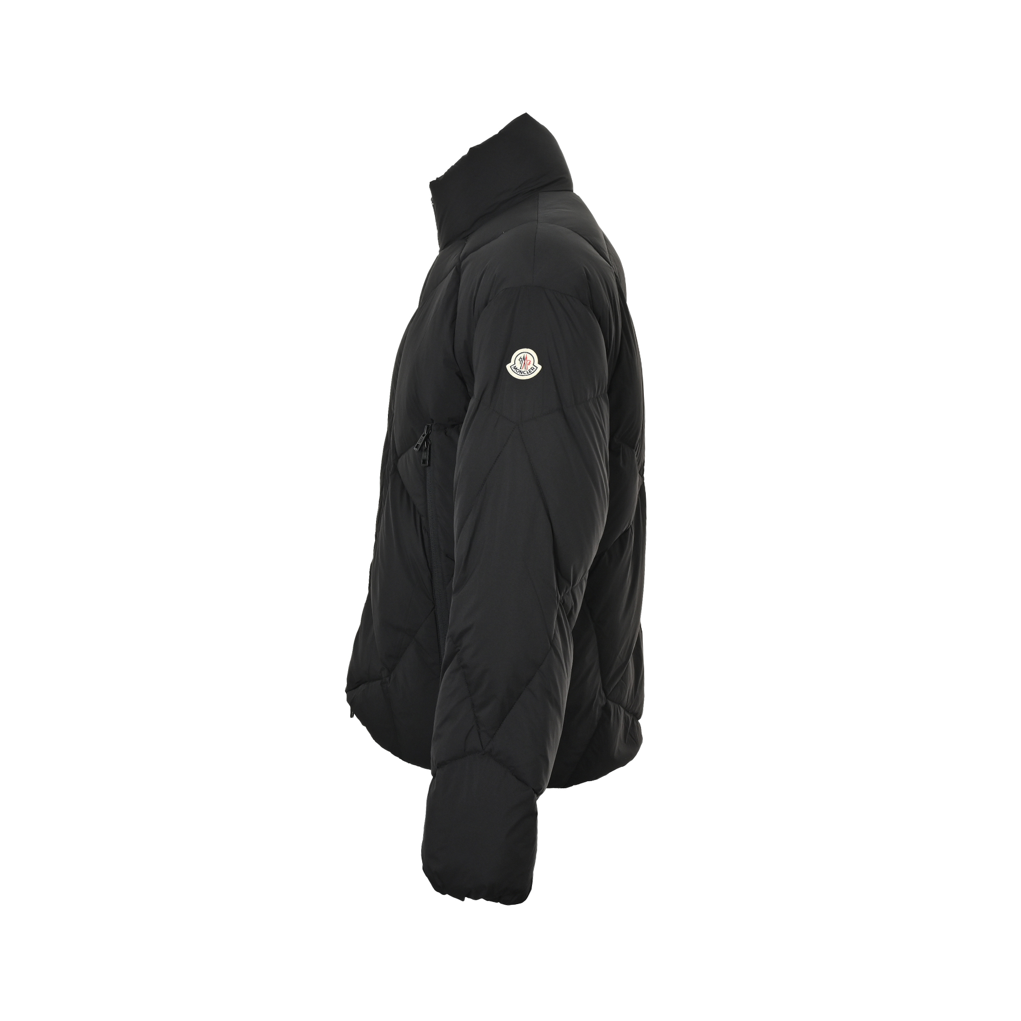 Moncler/蒙口 不规则侧边拉链立领羽绒服