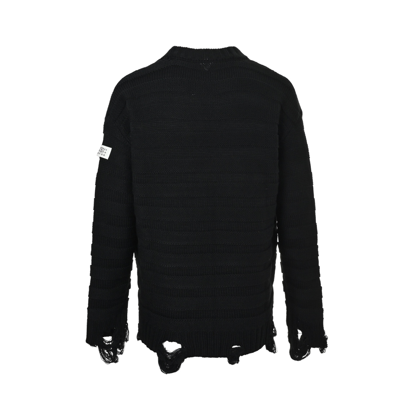 MaisonMargiela/马吉拉 羊毛混纺破坏开衫外套 九