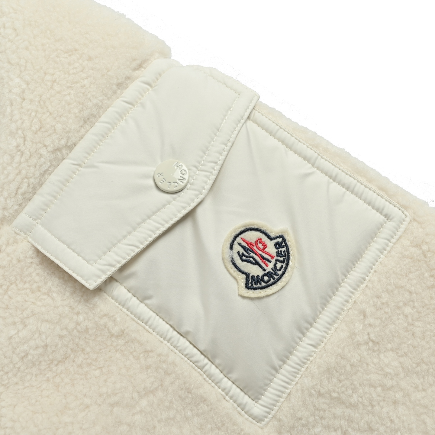 Moncler/蒙口 Escaut 皮毛一体女士羽绒服外套