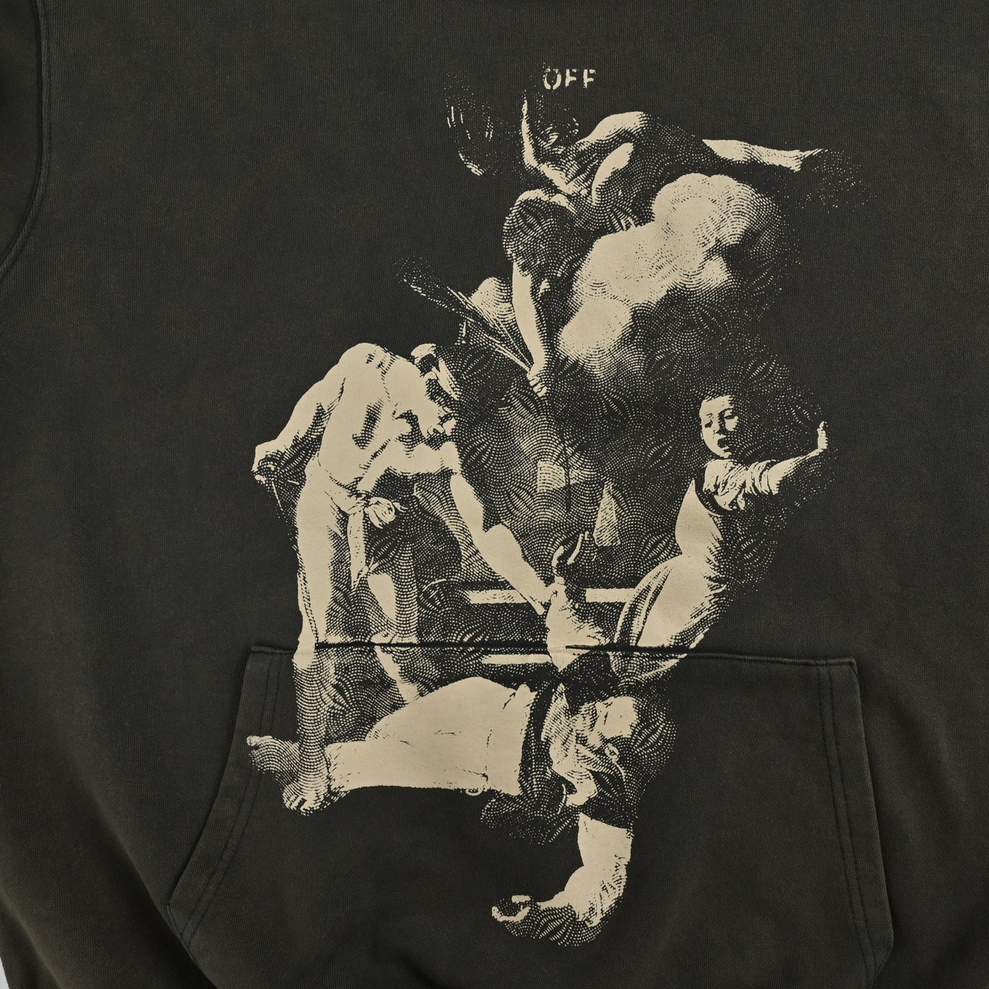 本地自取:💰280
OFF WHITE CO VIRGIL 圣马太殉难印花连帽
所有面料以及螺纹均为订织定染 所有面料颜色均经过色卡比对定染面料 定织定染400G毛圈全棉面料 布面丝滑质感 成衣水洗预缩处理不掉色不缩水 印花采用日资MIMAKI印花机作业 不起边无毛边 喷绘烫画热压冷撕 透布纹防刮擦熨烫作业 印花不起雾 印花重合颜色深浅均有差别 为简约设计增添了层次感 0色差定染帽绳以及面料螺纹 洗标也是按照原版的字体找公司订做 辅料部分依旧采用全线正确辅料 长方形梭织领标设计 把之前的立体硅胶手感字体取消改为全梭织领标 五联硅胶吊牌 三联水洗标以及包装线依旧
Size:XS-L