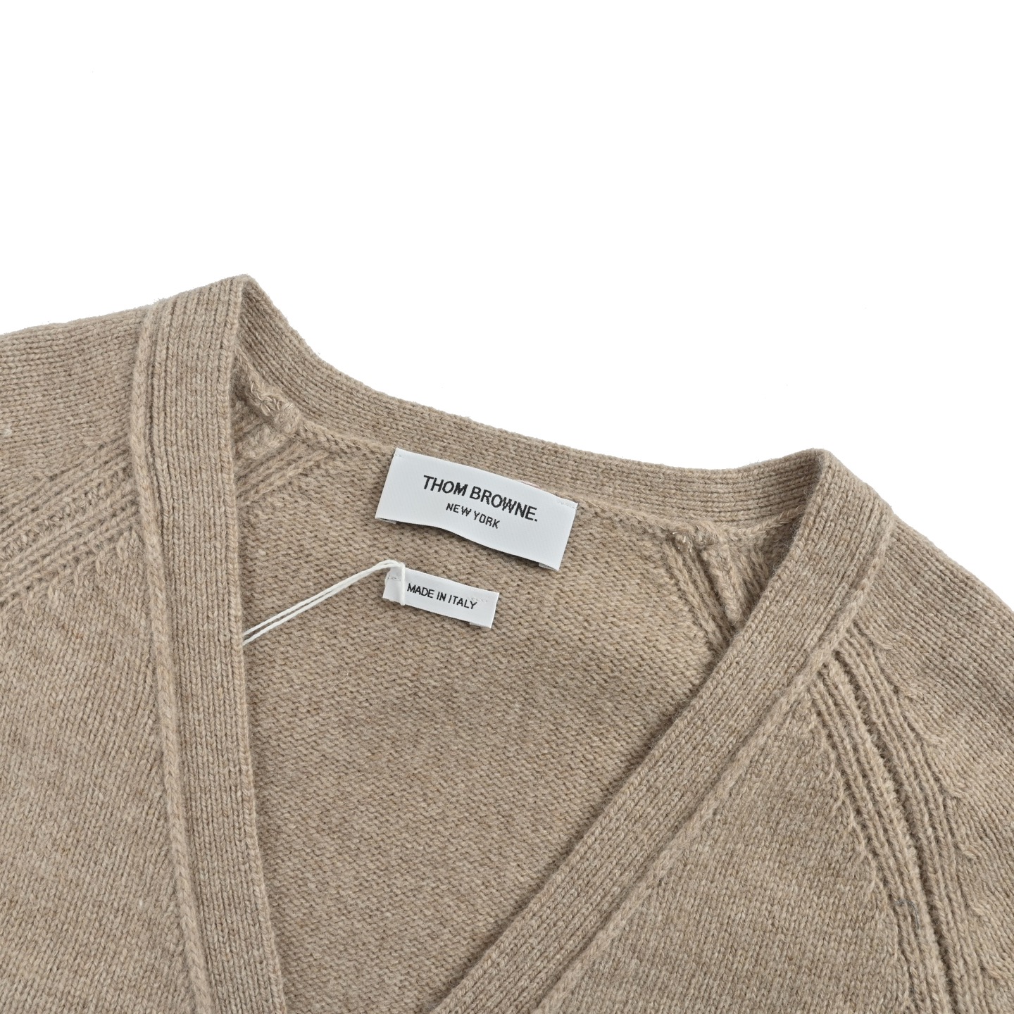 Thom Browne 25Fw K32卡其四杠开衫外套