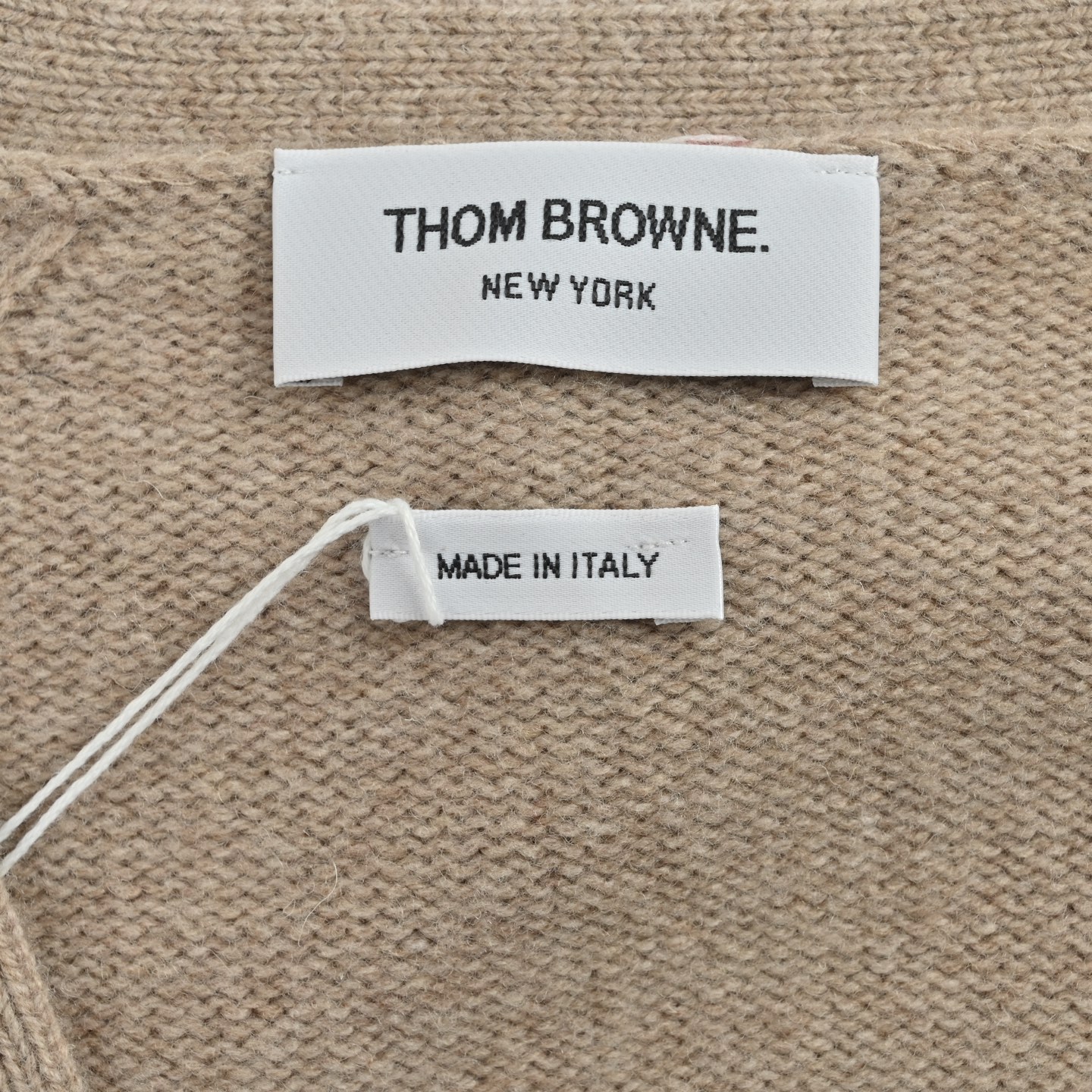 Thom Browne 25Fw K32卡其四杠开衫外套