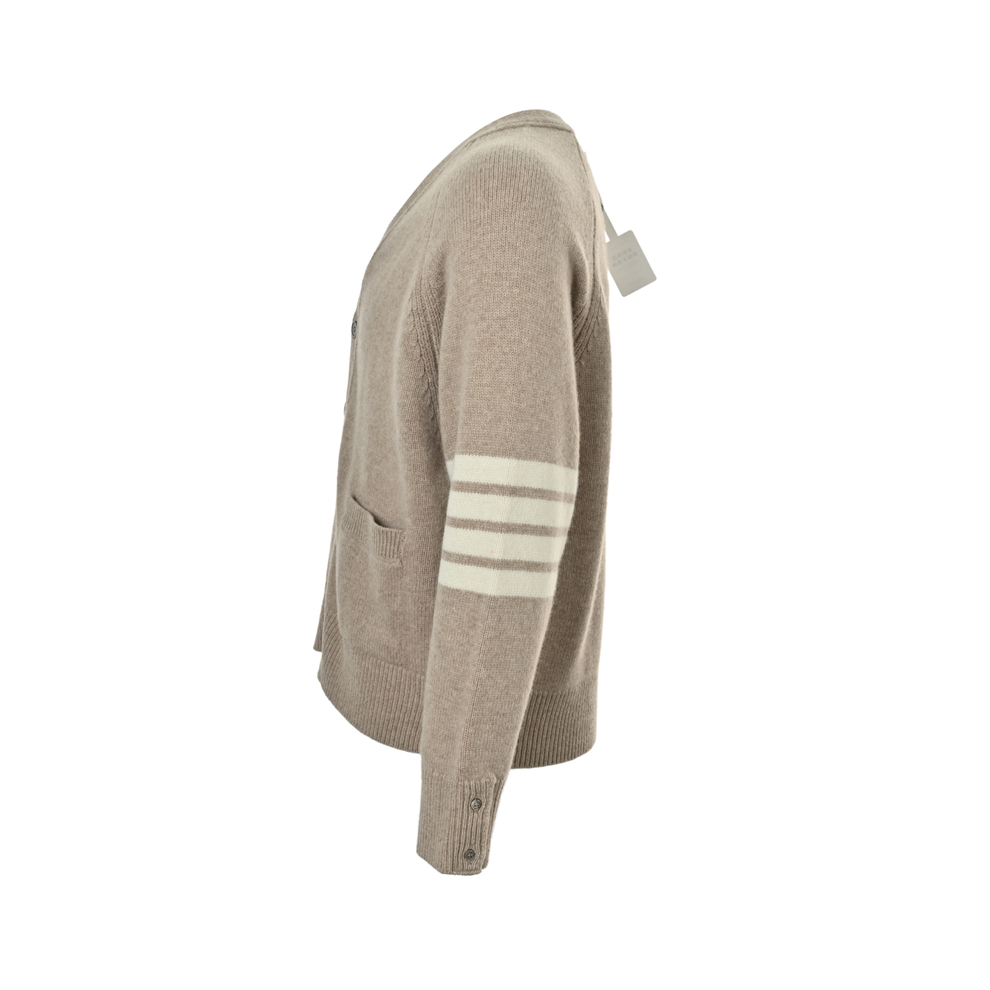 Thom Browne 25Fw K32卡其四杠开衫外套