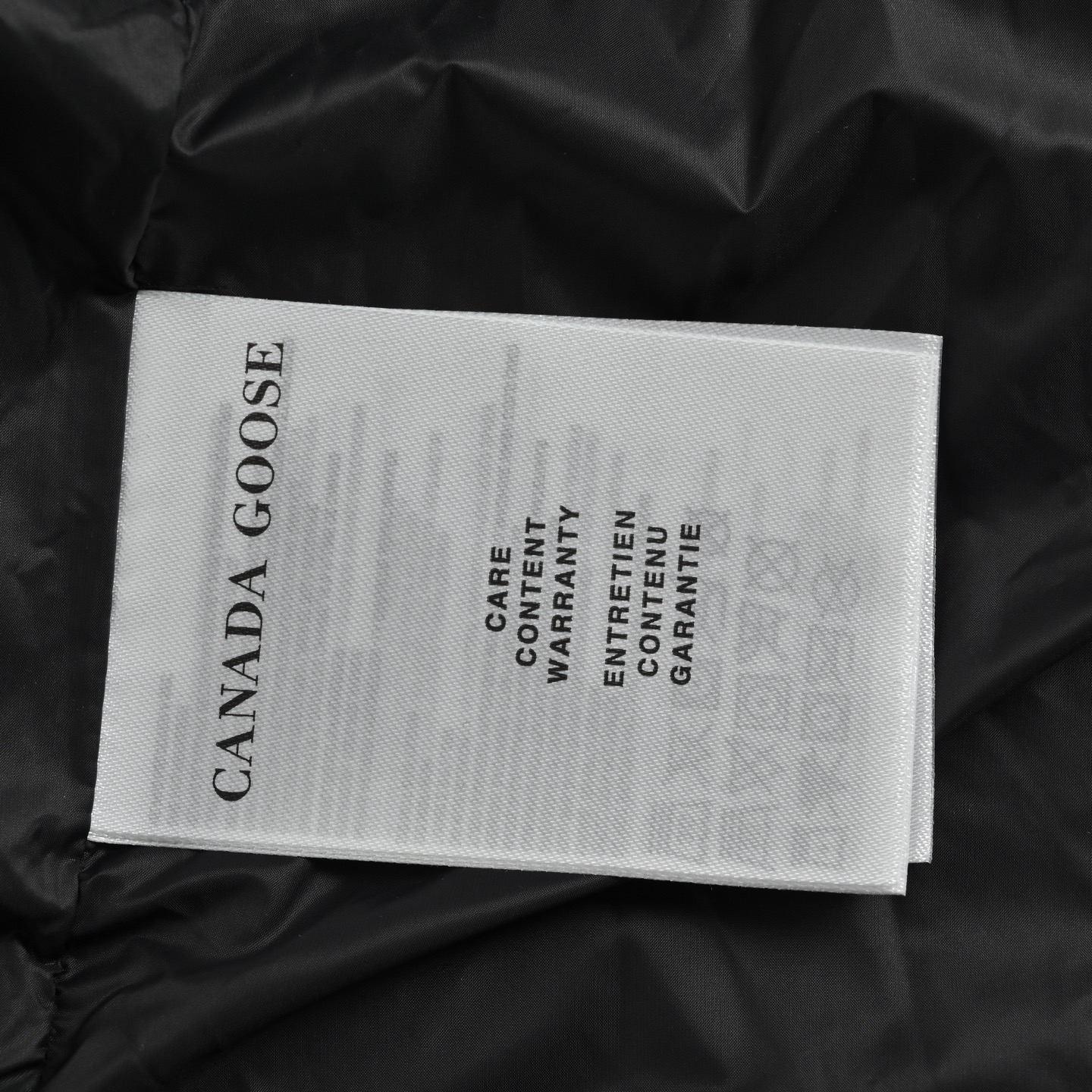 Canada Goose/加拿大鹅CG 黑标立领羽绒马甲
