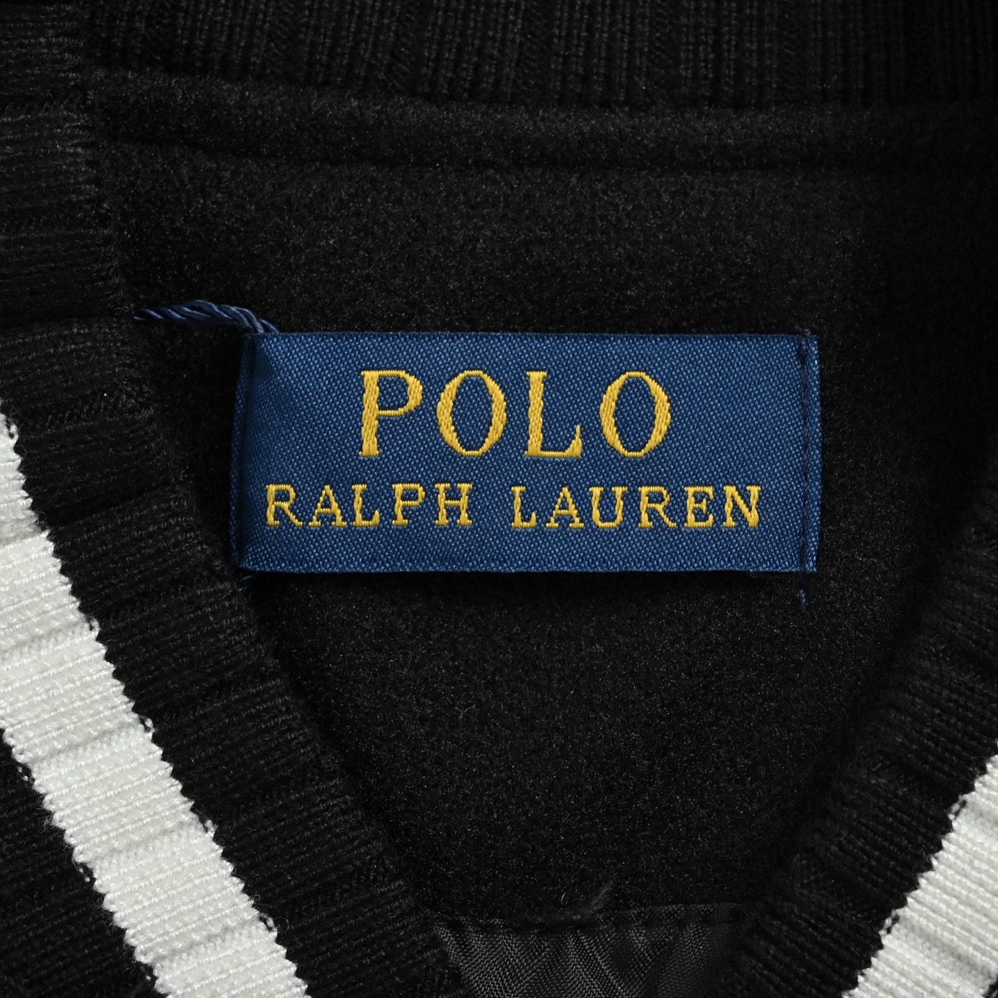 RALPH LAUREN/拉夫劳伦 马标刺绣拼接棒球服夹克外套