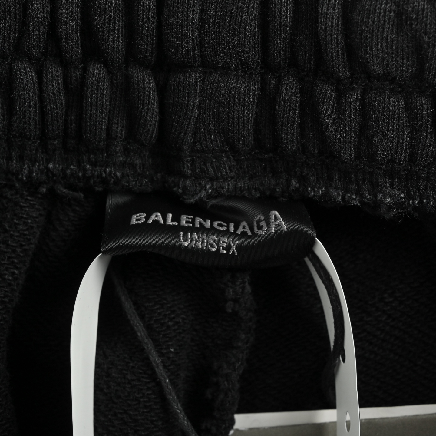 Balenciaga/巴黎世家 水洗BB字母印花织带长裤