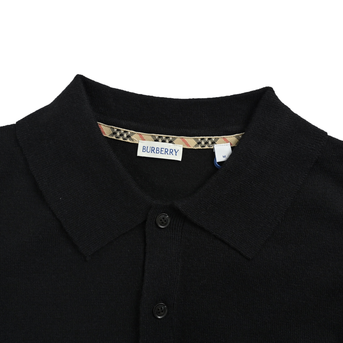 Burberry/巴宝莉 25Fw 战马刺绣羊绒翻领Polo毛衣 Burberry新款针织衫