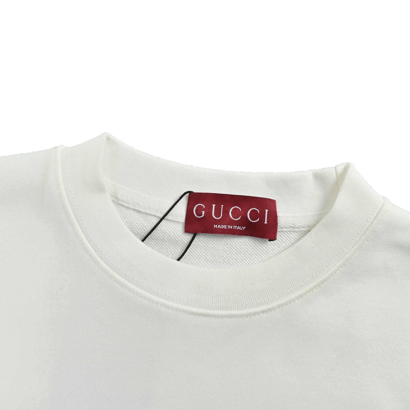 Gucci/古驰 25Fw 腰带印花圆领卫衣 GUCCI 25SS秋冬新款 简易字母印花