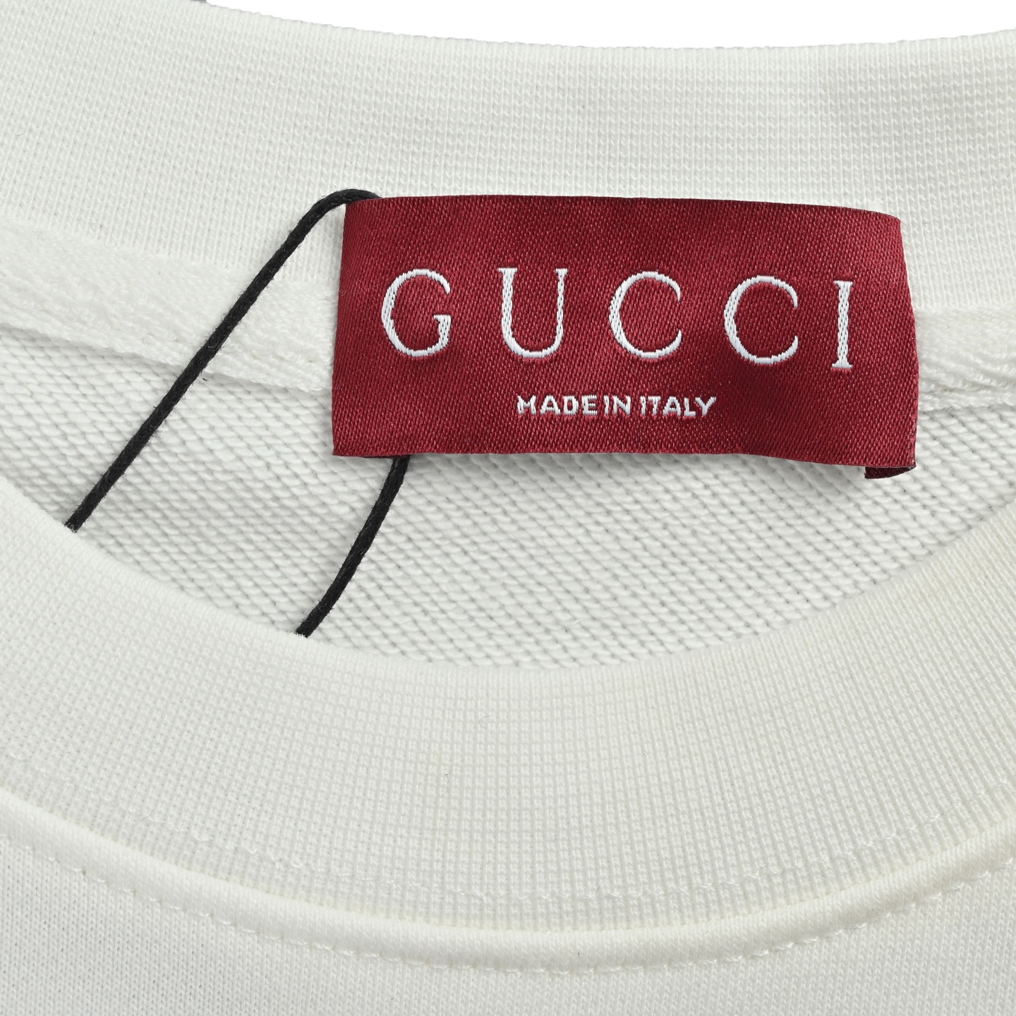 Gucci/古驰 25Fw 腰带印花圆领卫衣 GUCCI 25SS秋冬新款 简易字母印花