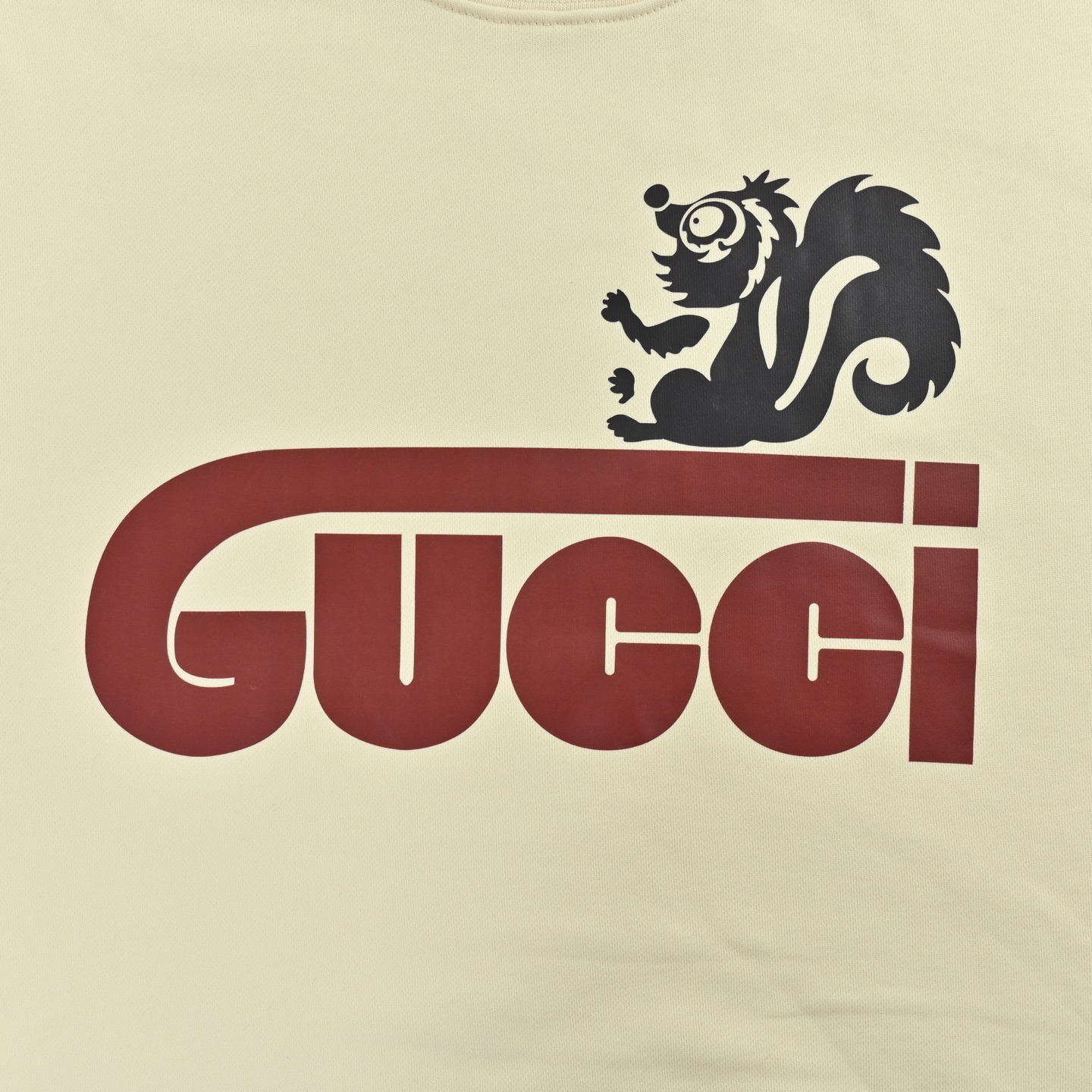 Gucci/古驰 松鼠印花圆领卫衣 GUCCI 25SS秋冬新款 松鼠印花