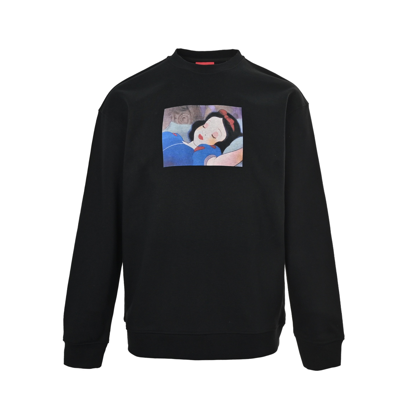 本地自取: Supreme Snow White Tee 白雪公主图案印花圆领卫衣 颜色:白色 穿着方式:圆领 面料:棉