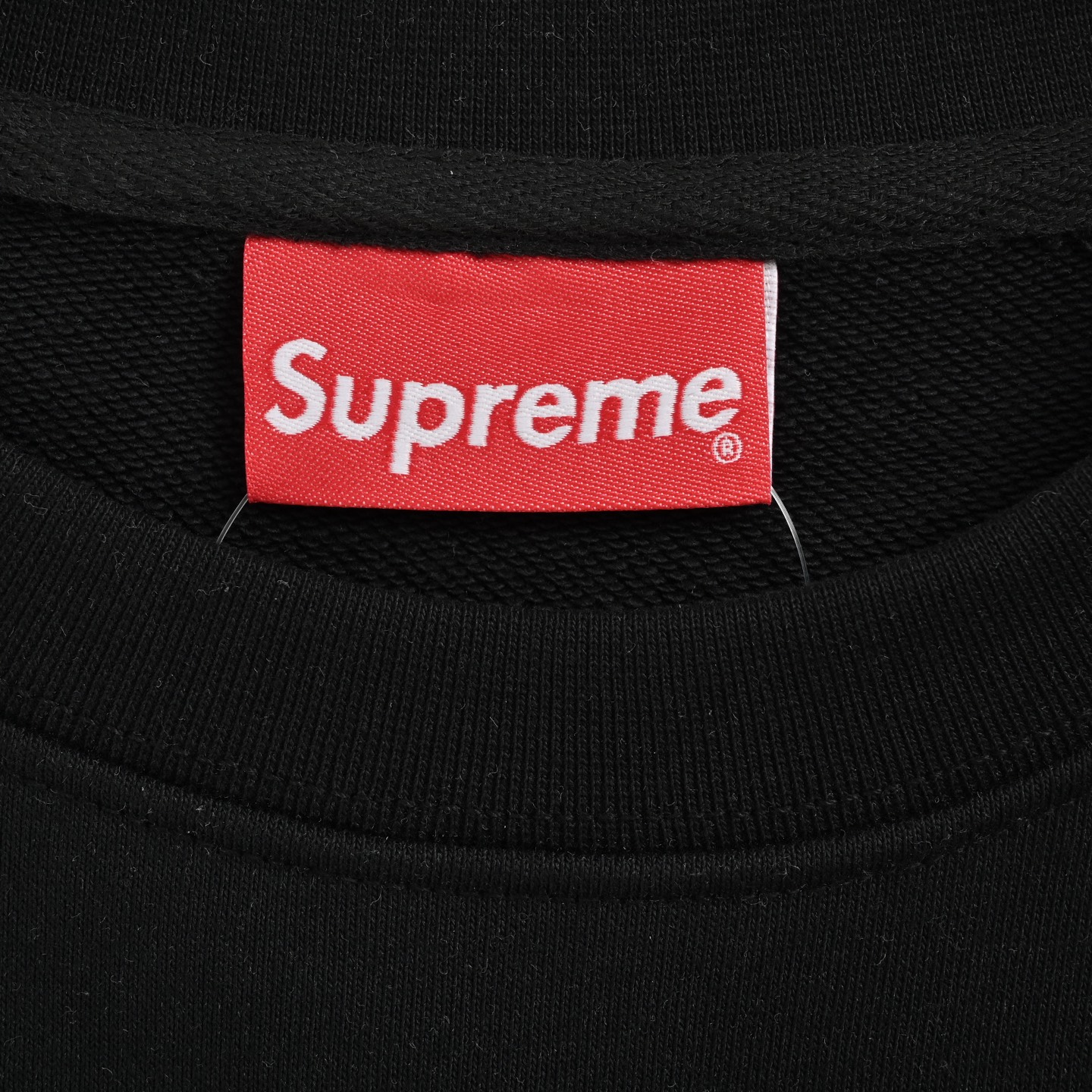 Supreme 绵羊图案印花圆领卫衣 白色
