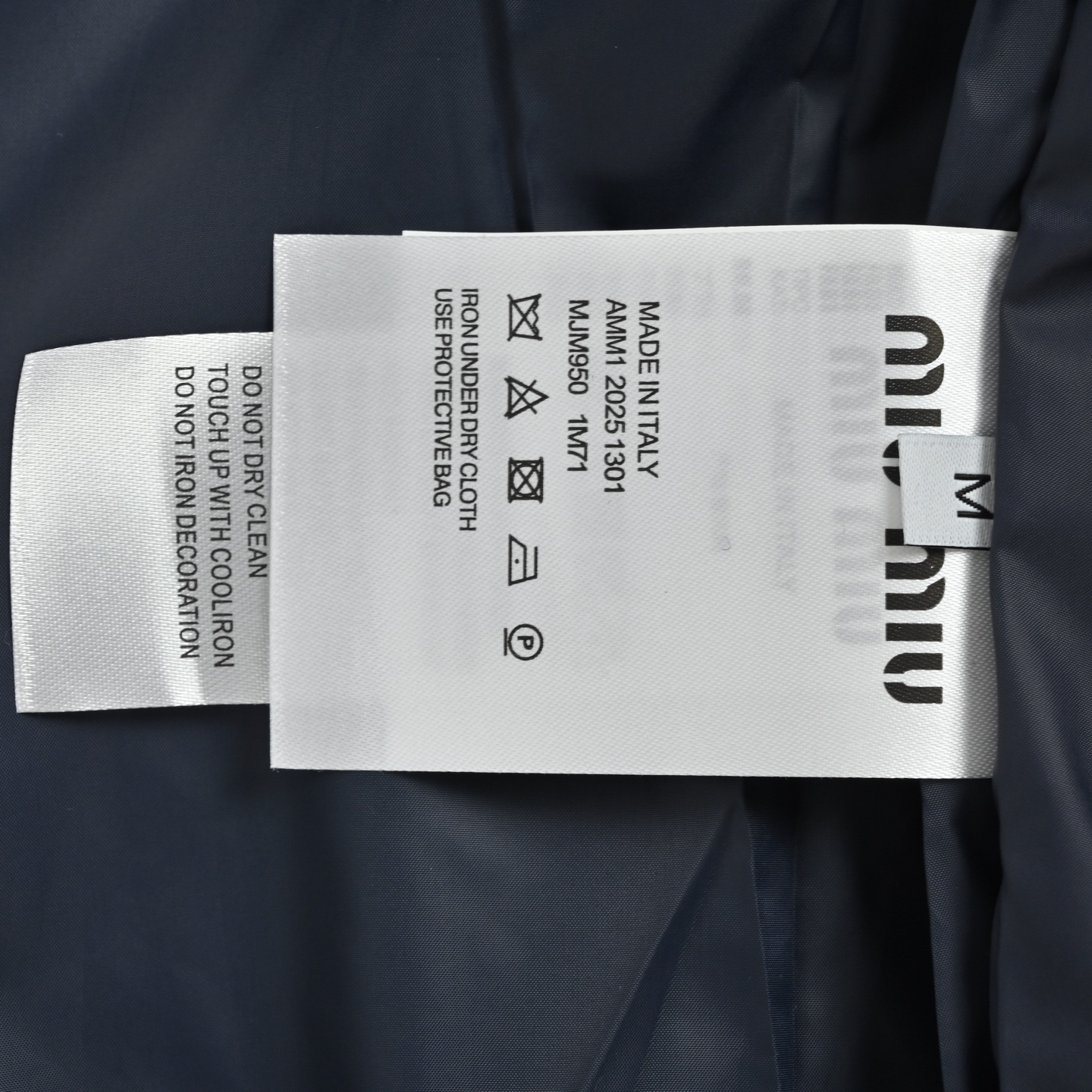 Miumiu/缪缪 贴布刺绣拼接棒球服夹克外套