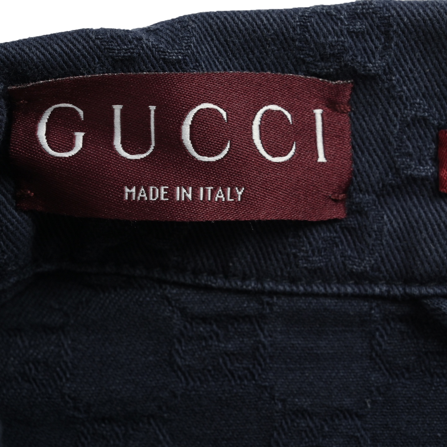 Gucci/古驰 暗纹满印提花渐变牛仔外套