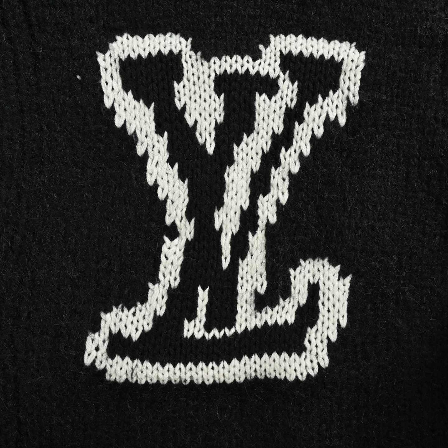 Louis Vuitton/路易威登 25Fw 提花徽标logo开衫毛衣