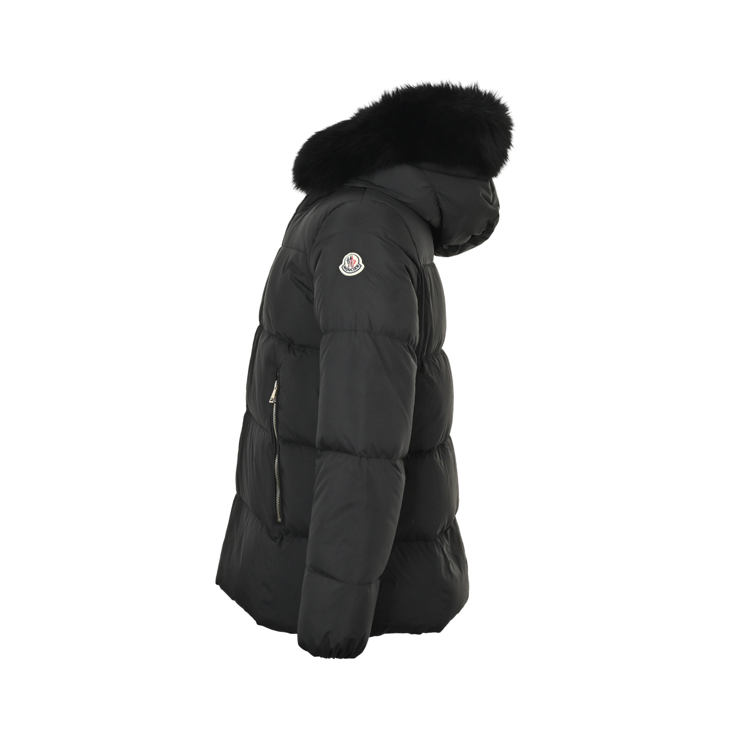 Moncler/蒙口 Laichefur毛领连帽羽绒服
