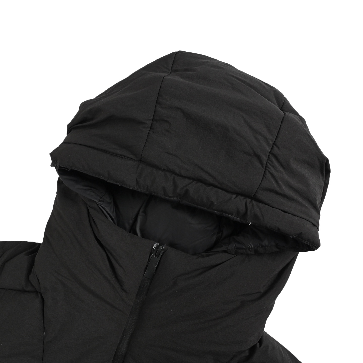 Moncler/蒙口 Fusain连帽羽绒服 黑色 灰色