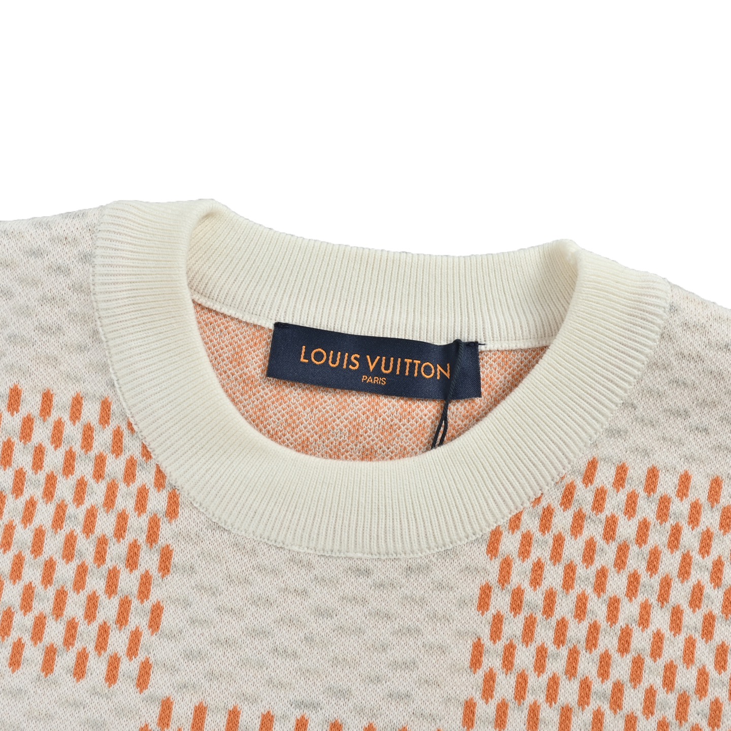 Louis Vuitton/路易威登 棋盘格提花圆领毛衣