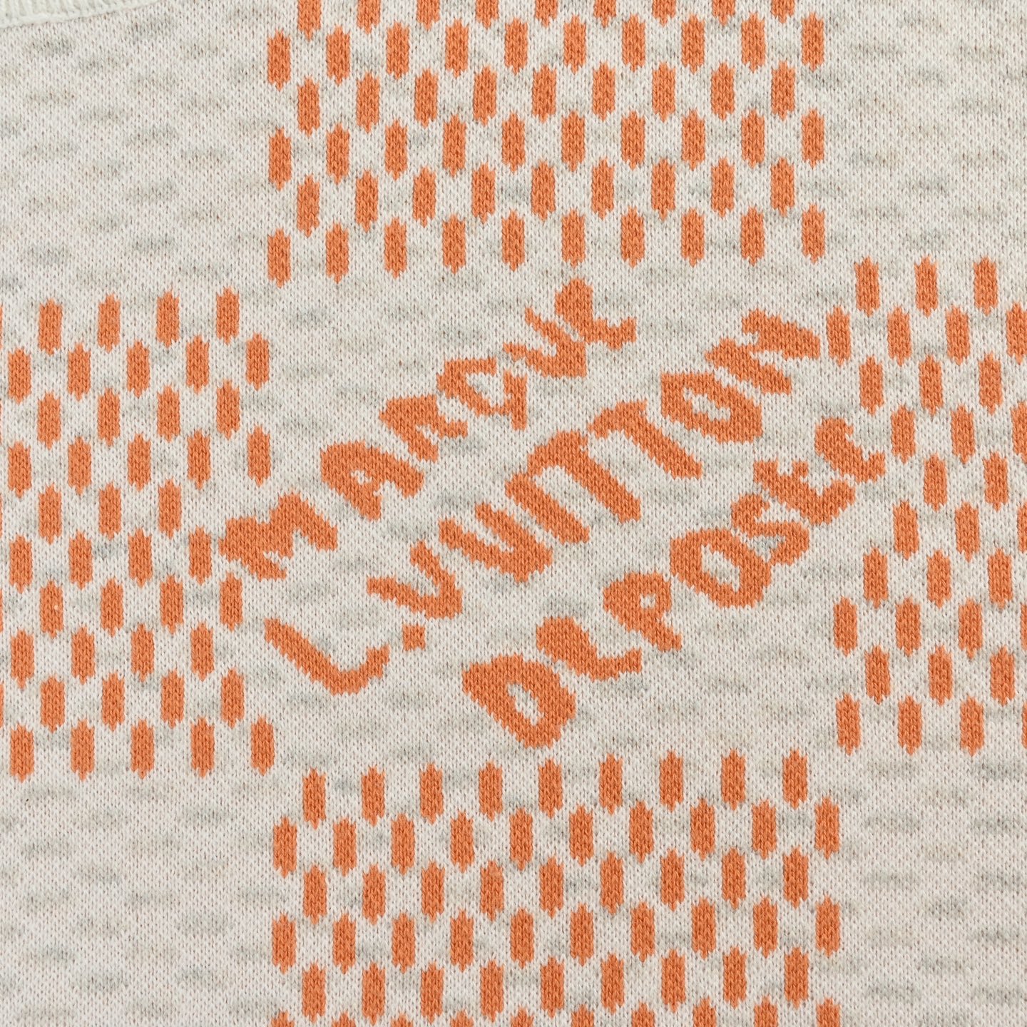Louis Vuitton/路易威登 棋盘格提花圆领毛衣