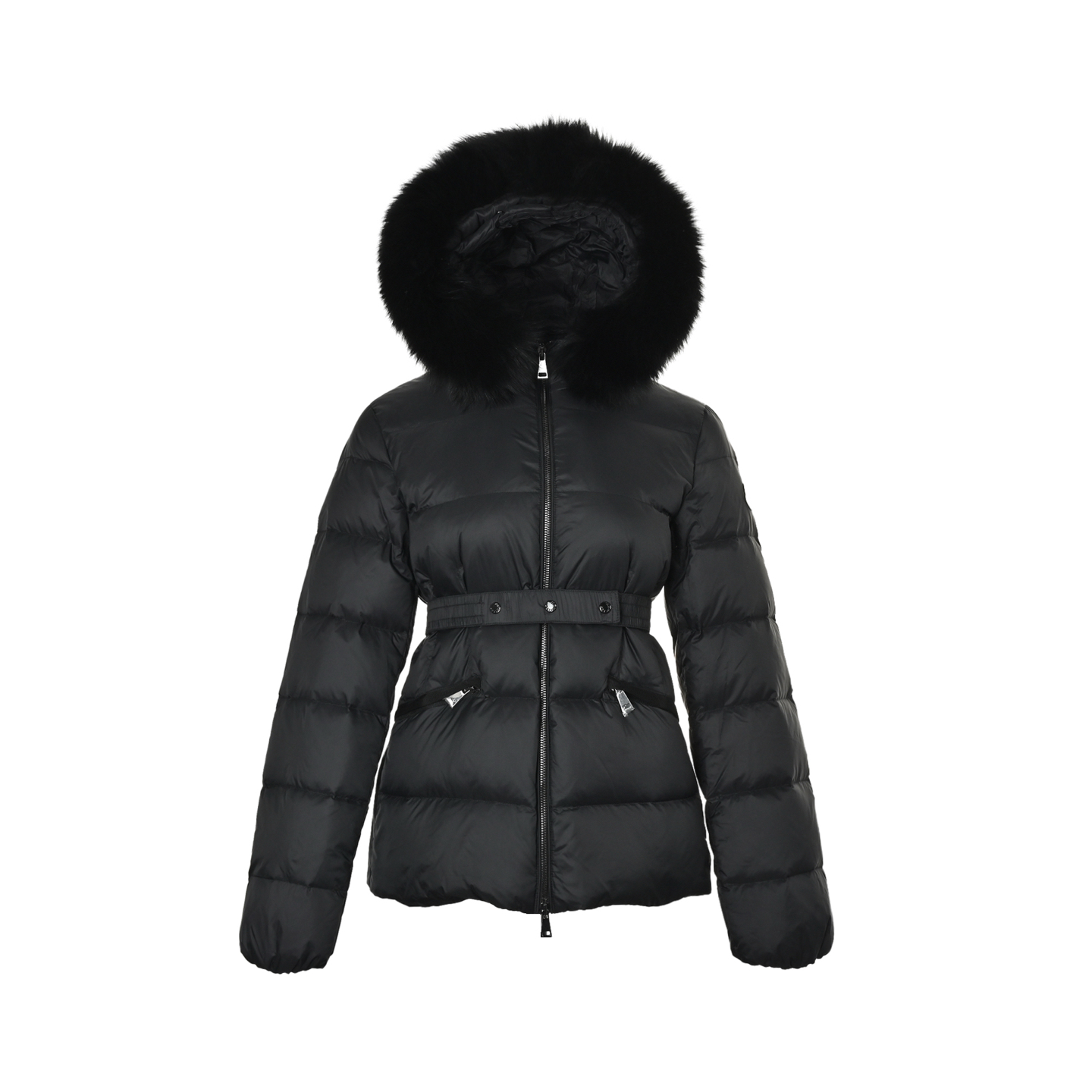 本地自取：💰780
Moncler/蒙口 腰带束腰毛领连帽女士短款羽绒服
Boed女士羽绒夹克采用longue saison面料制成，点缀皮毛饰边，提供温暖呵护。
(⚠️芬兰进口狐狸毛领，毛领当然要大一些才好看）
Boed羽绒夹克采用柔美廓形设计，配有精美腰带，打造考究典雅的冬季造型。采用longue saison面料制成，兜帽点缀羊毛饰边。
详情
•采用longue saison面料制成
•Longue saison衬里
•90白鸭绒填充羽绒
•兜帽配有可拆卸羊毛饰边
•双向拉链开合
•松紧腰带，搭配漆面按扣
•拉链开合横向口袋，点缀罗缎滚边
•可调节弹性袖口
Size:1-4 纯女款