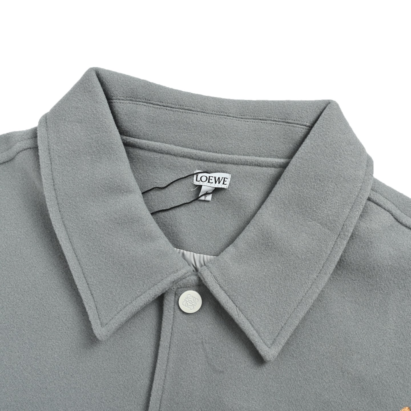 Loewe/罗意威 字母刺绣拼接棒球服夹克外套