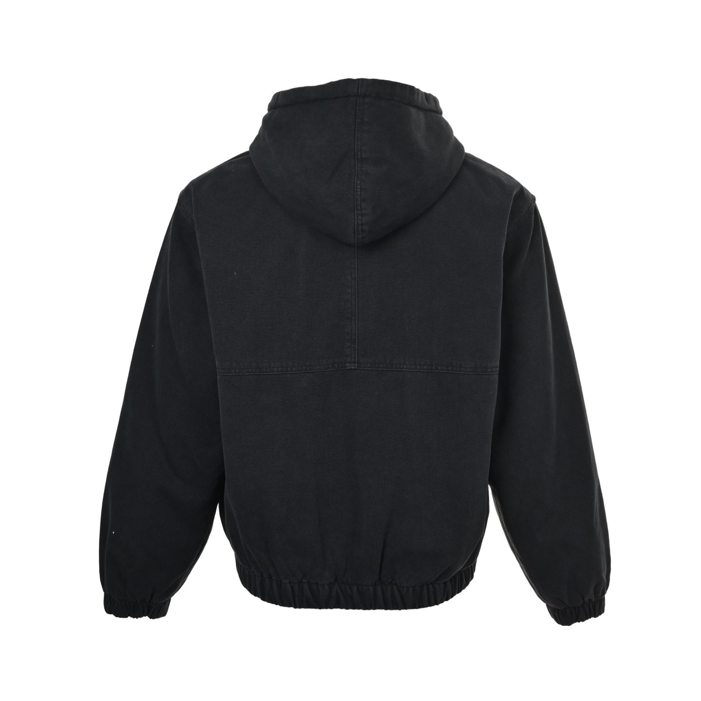 Stussy/斯图西 水洗做旧字母刺绣Logo拉链棉服外套