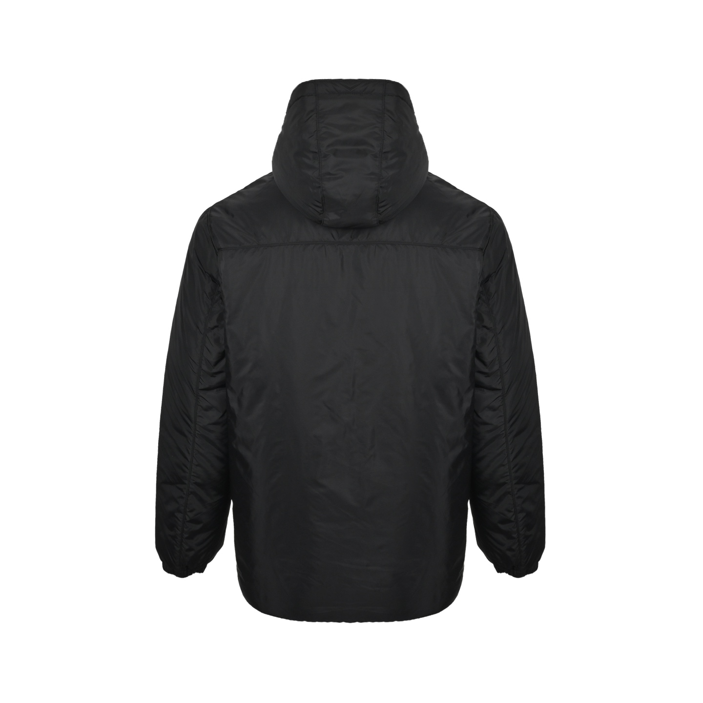 Prada/普拉达 三角标再生尼龙连帽羽绒服