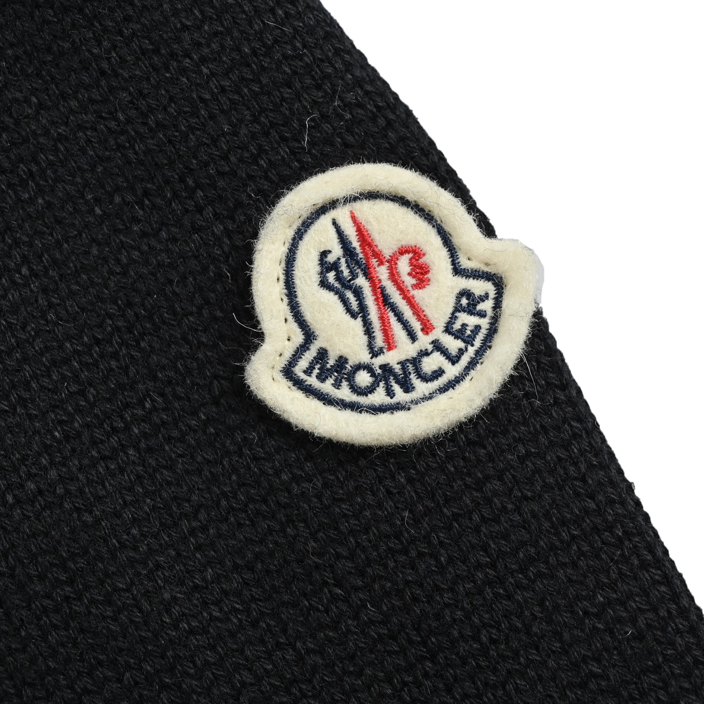 Moncler/蒙口 绗缝毛织拼接立领羽绒服