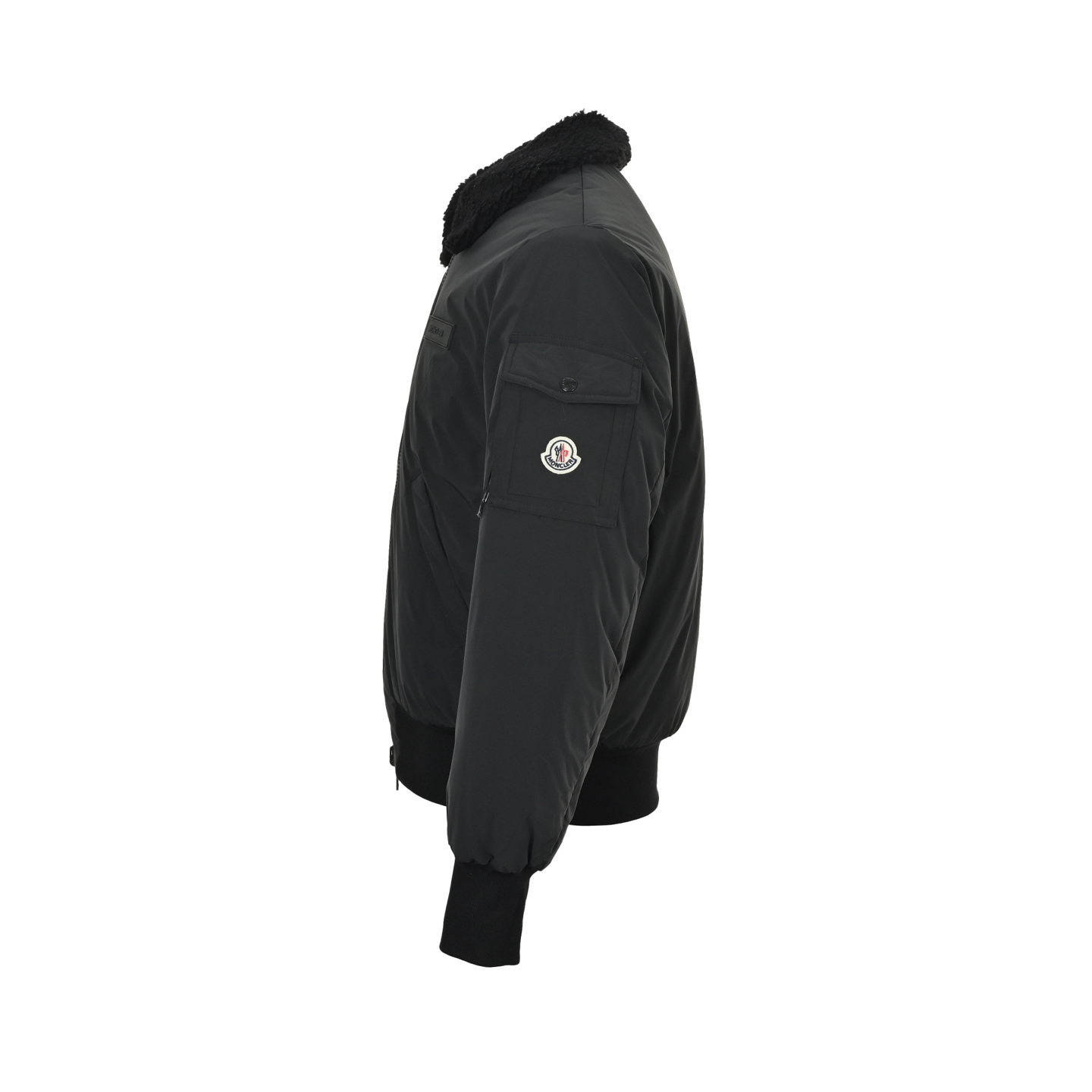 Moncler/蒙口 毛领双面飞行员羽绒外套