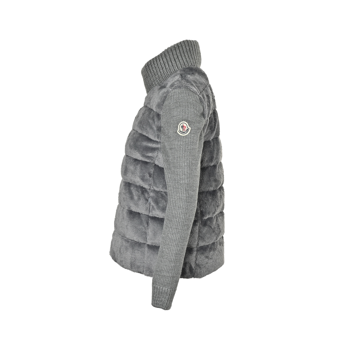 Moncler/蒙口 毛绒拼接羽绒服 Moncler 2025早春新款羊羔毛拼接羽绒服