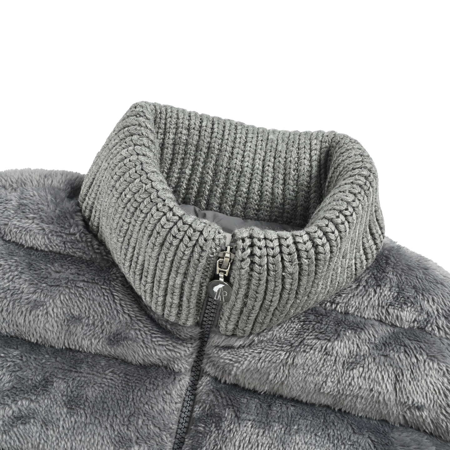 Moncler/蒙口 毛绒拼接羽绒服 Moncler 2025早春新款羊羔毛拼接羽绒服