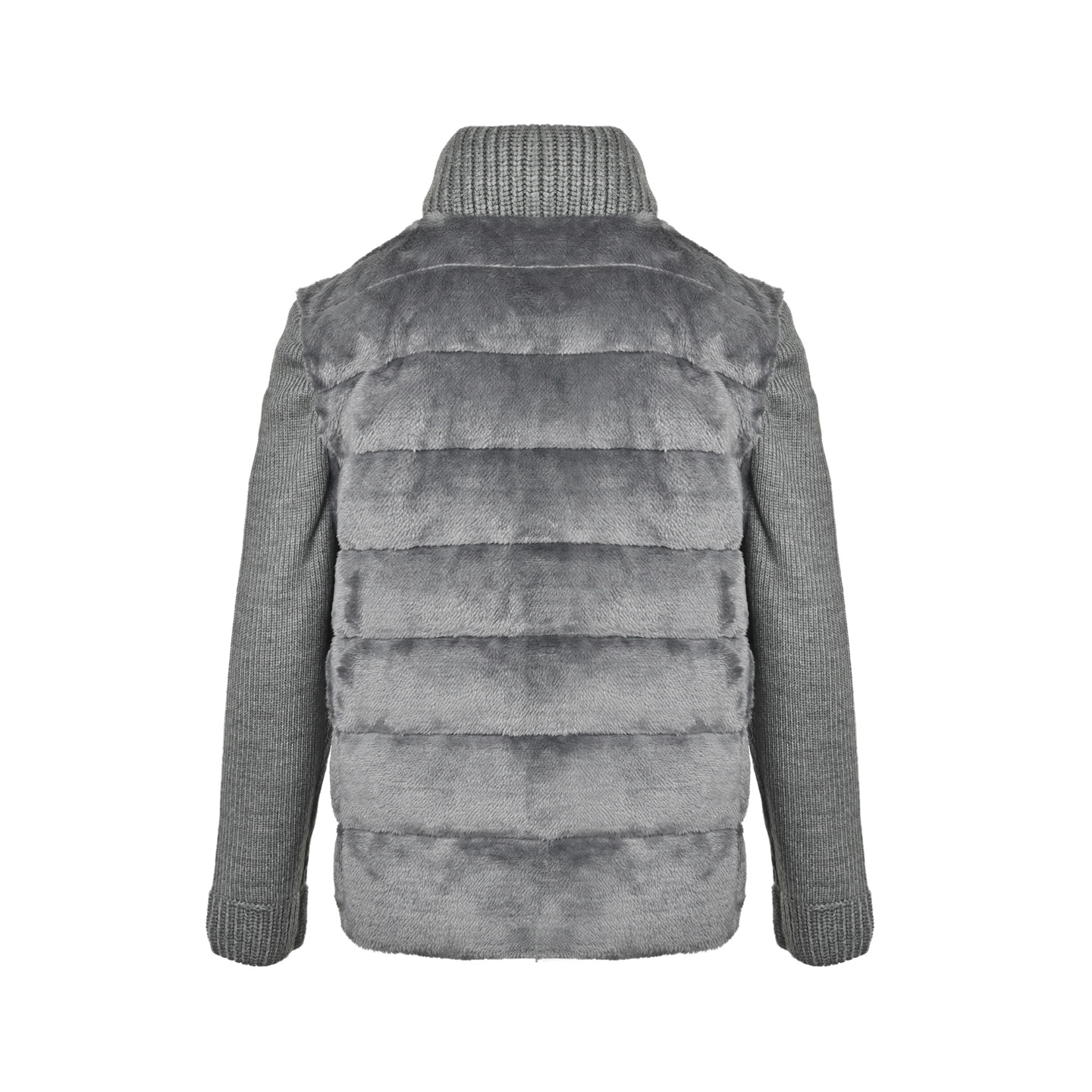 Moncler/蒙口 毛绒拼接羽绒服 Moncler 2025早春新款羊羔毛拼接羽绒服
