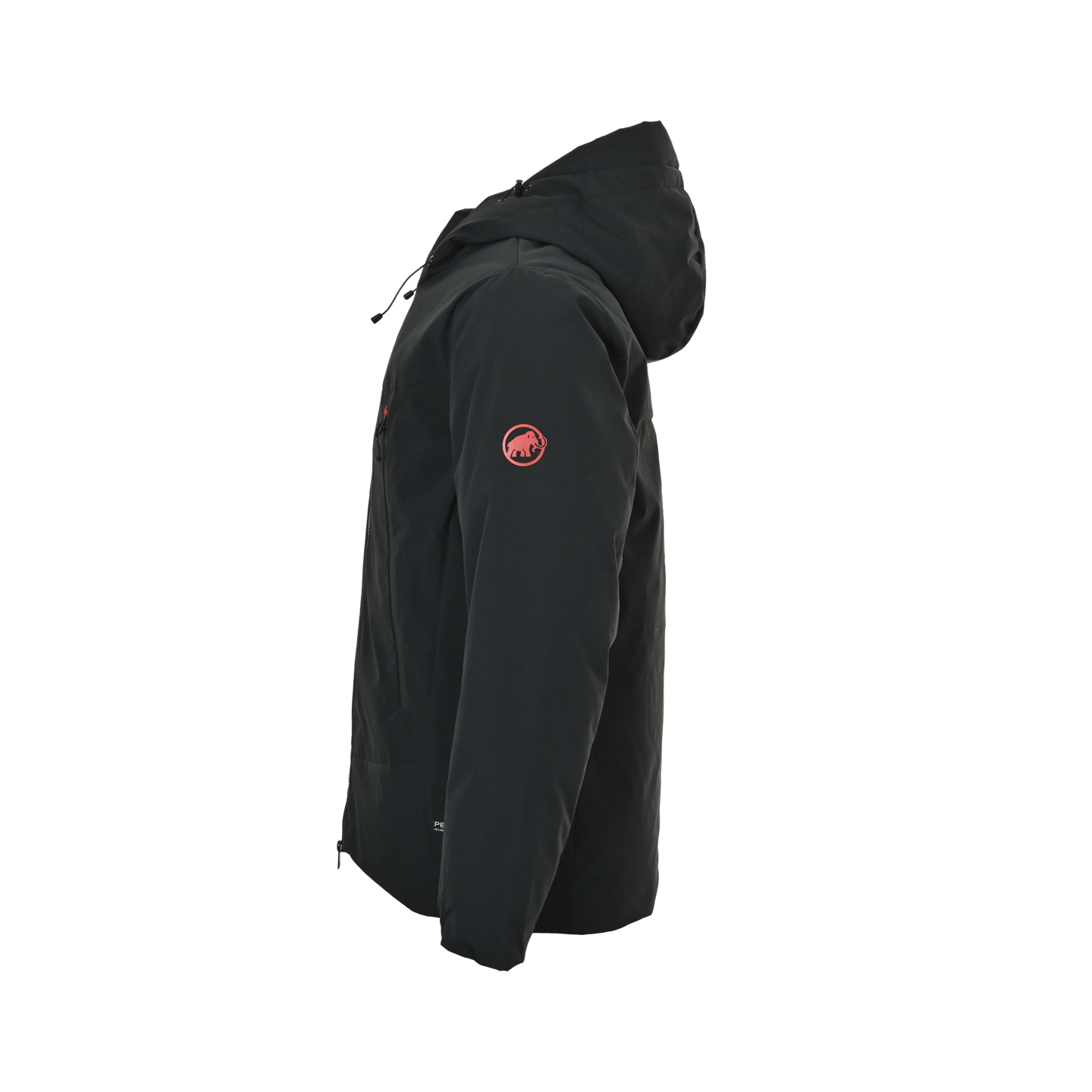 MAMMUT/猛犸象 象标字母连帽羽绒服 黑色 藏青色