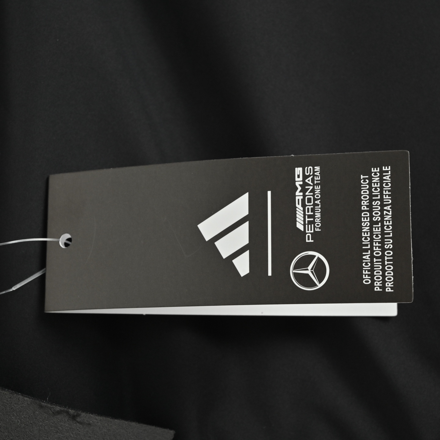 Adidas/阿迪达斯 梅赛德斯联名棉服外套 联名款 MERCEDES - AMG SS25 PETRONAS F1 一级方程式车队 宽松拉链夹克外套