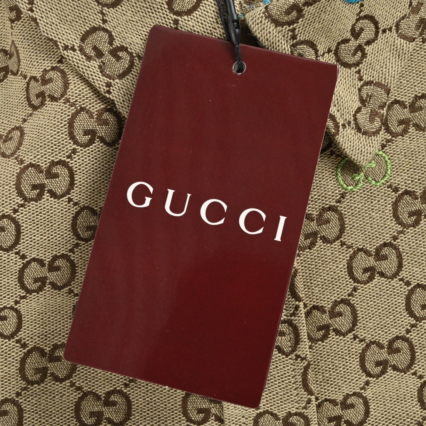 Gucci/古驰 25Fw GG彩色刺绣满印提花帆布衬衫夹克 Gucci GG提花衬衫
