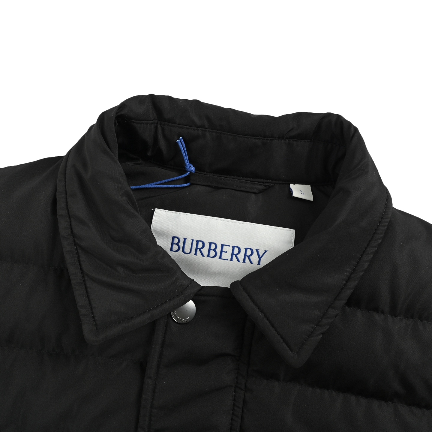Burberry/巴宝莉 皮章口袋翻领羽绒服