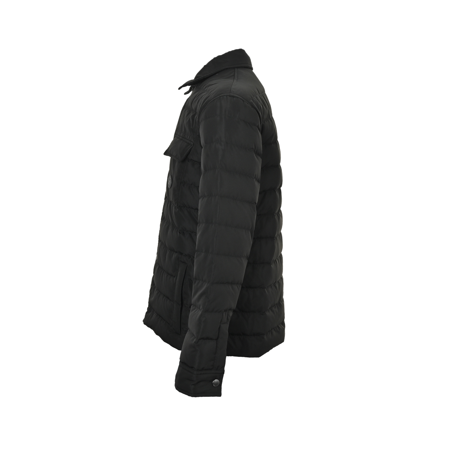 Burberry/巴宝莉 皮章口袋翻领羽绒服