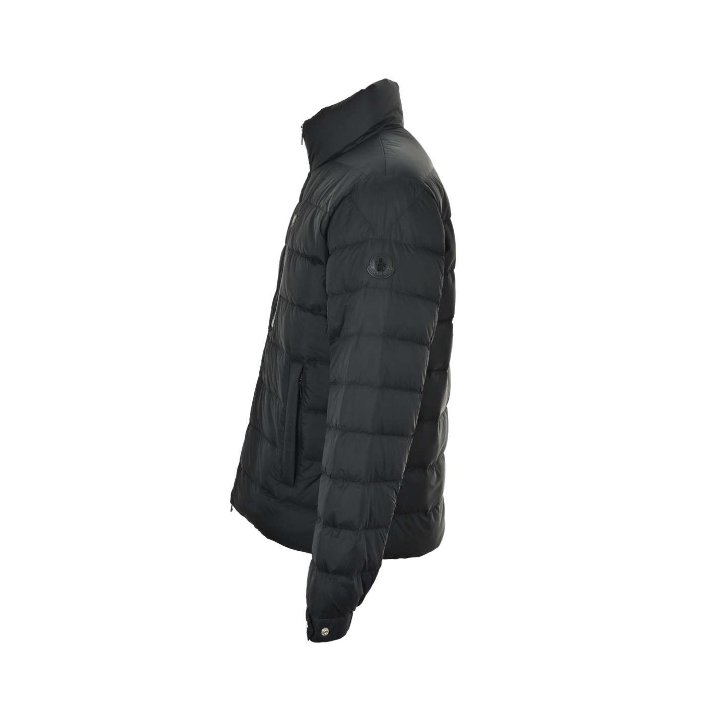 Moncler/蒙口 25Fw 黑标皮拉链立领羽绒服