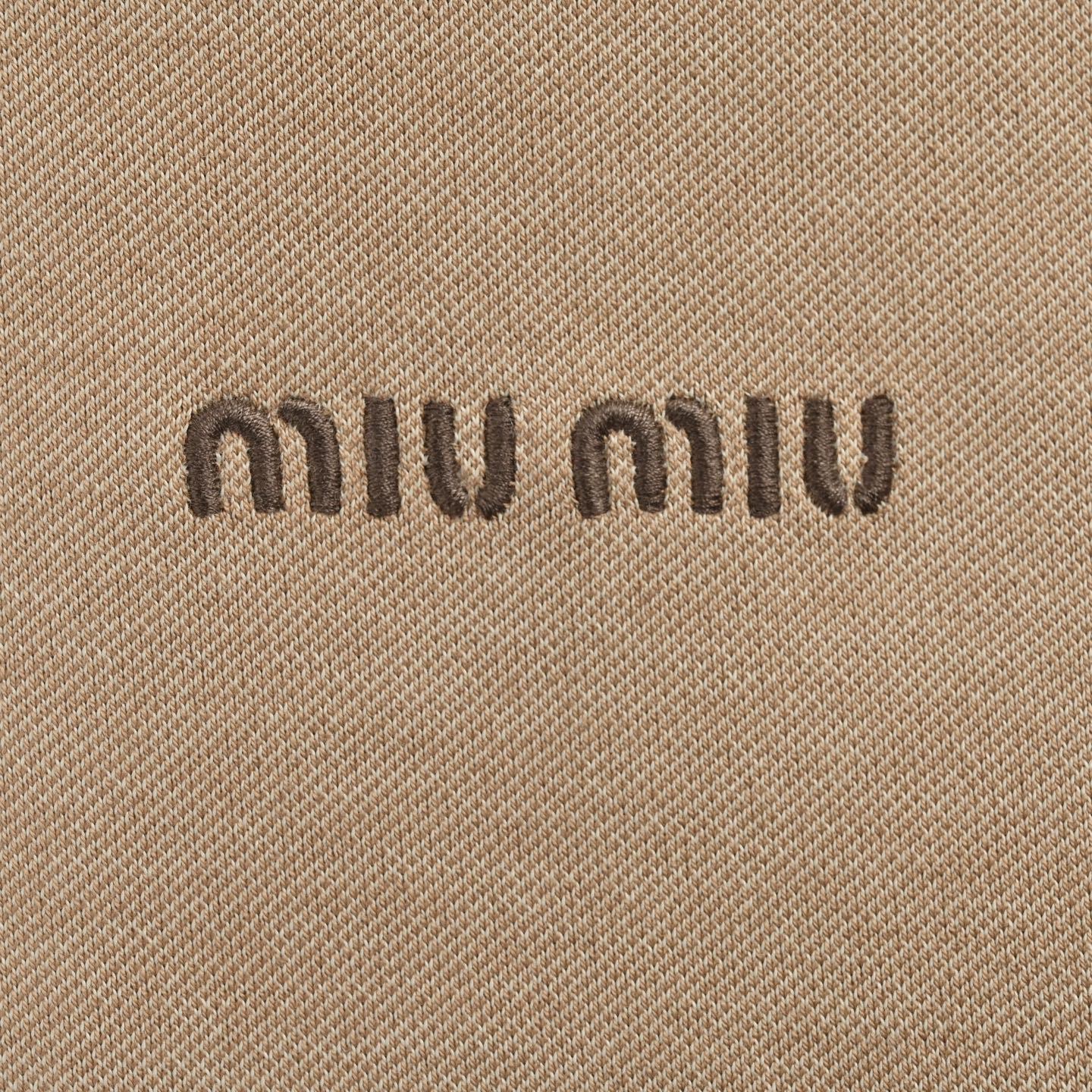 Miu Miu/缪缪 平纹针织拉链运动外套