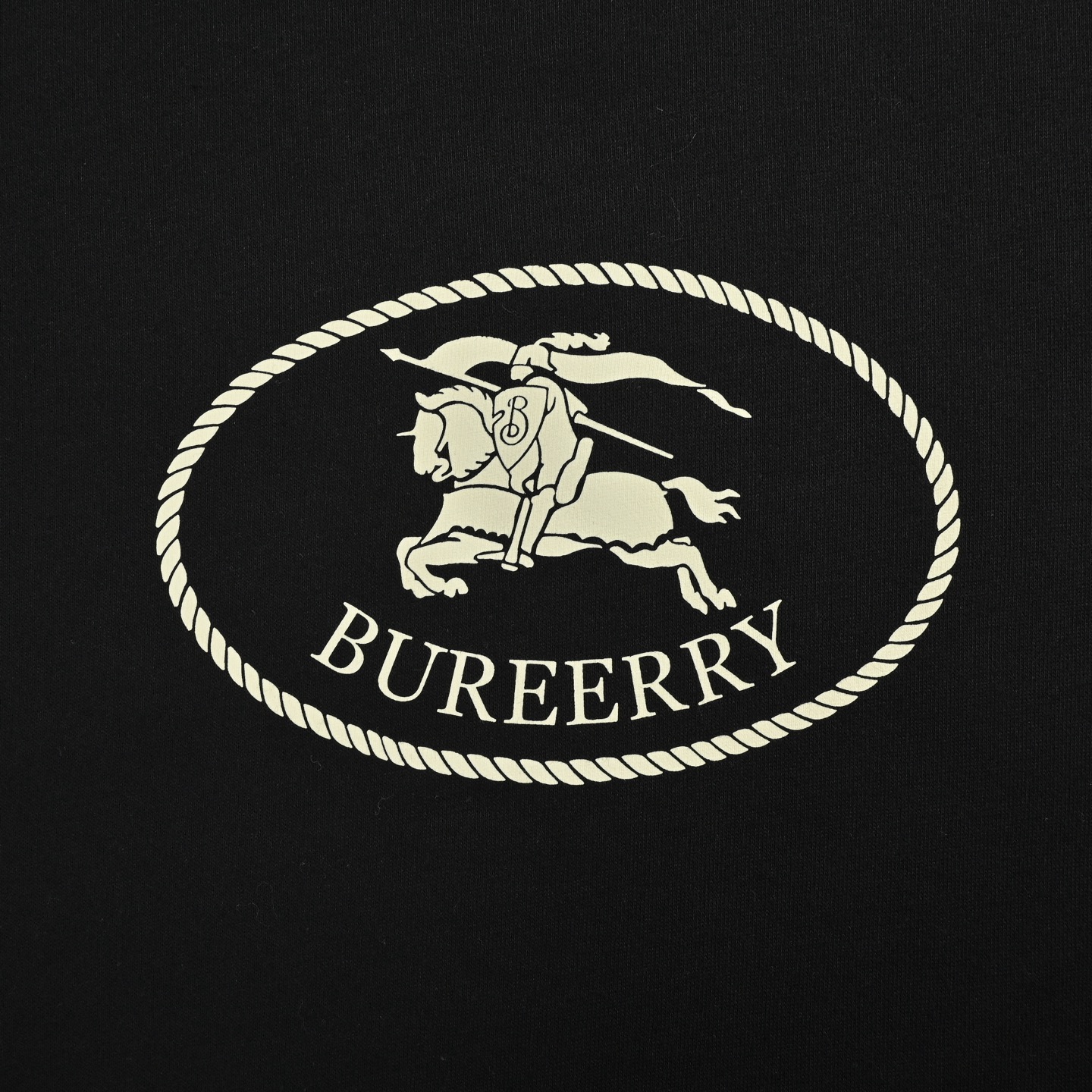 Burberry/巴宝莉 25Fw麦穗战马连帽卫衣