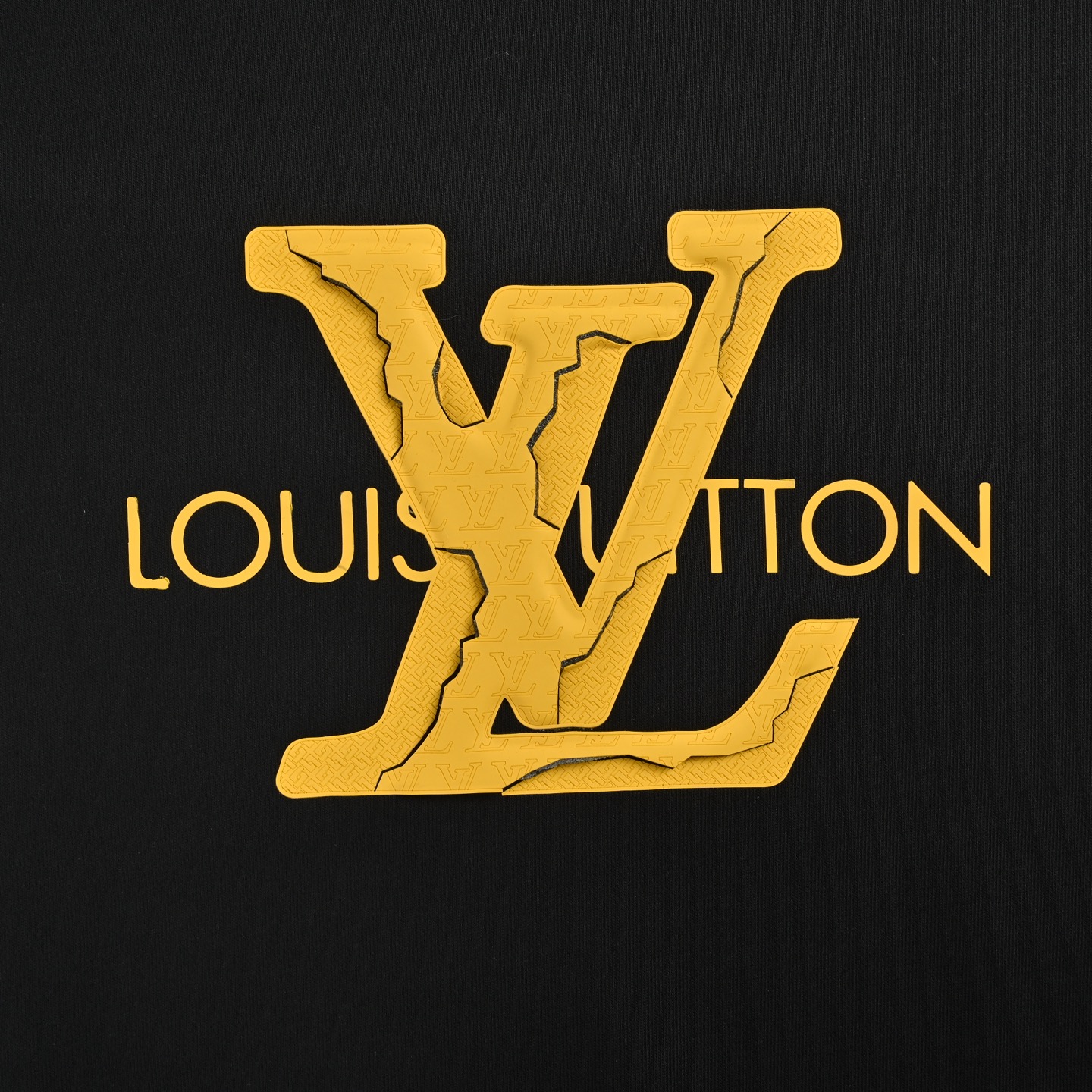 Louis Vuitton/路易威登 25Fw 立体logo印花圆领卫衣