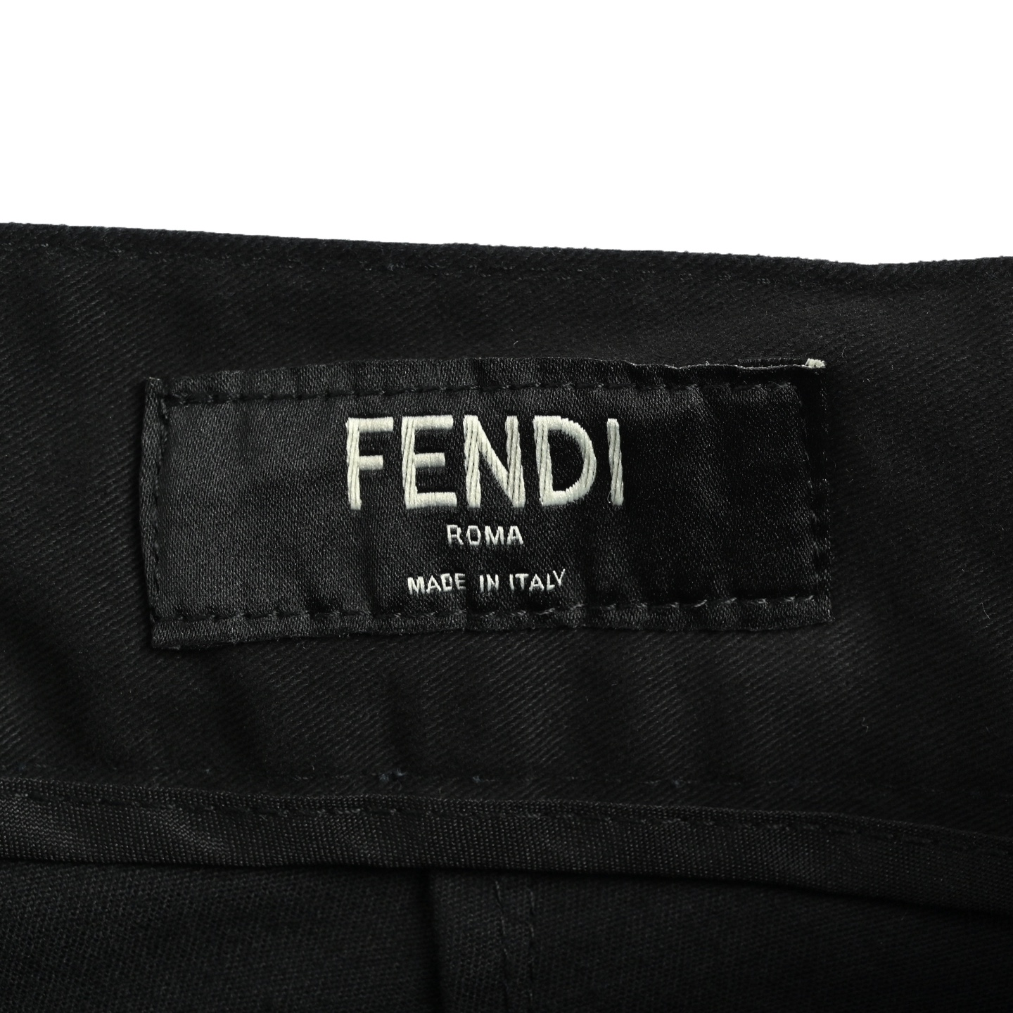 Fendi/芬迪 25Fw 口袋FF提花长裤
