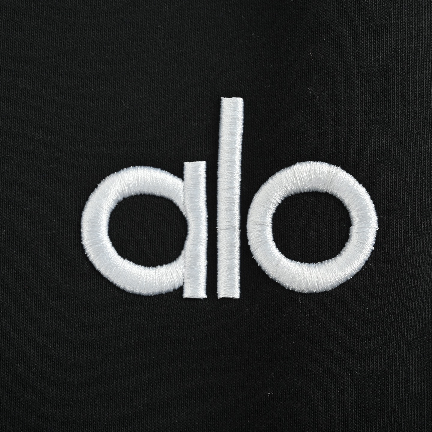 ALO 字母徽标刺绣加绒长裤 ALO加绒卫裤冬日松弛感