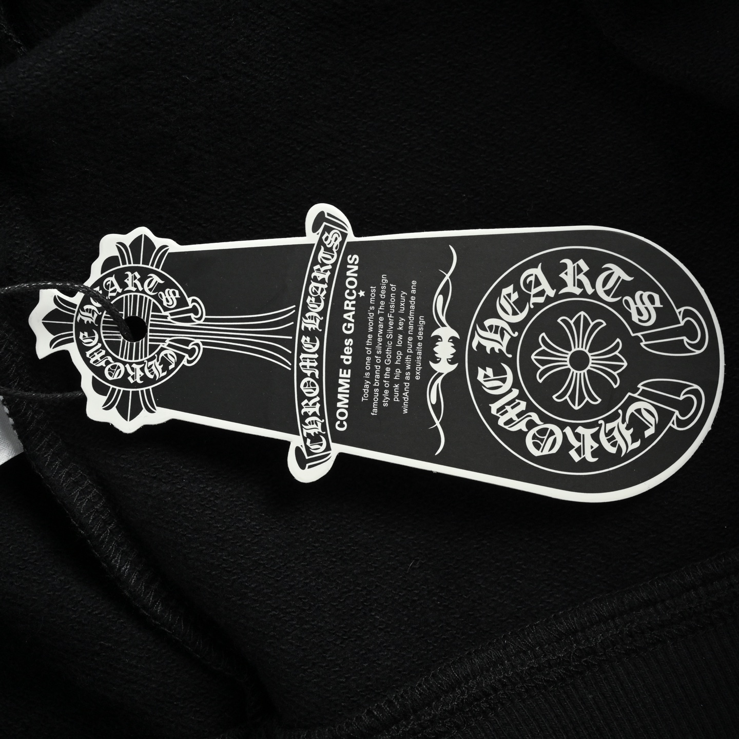 Chrome Hearts/克罗心 十字架刺绣圆领卫衣